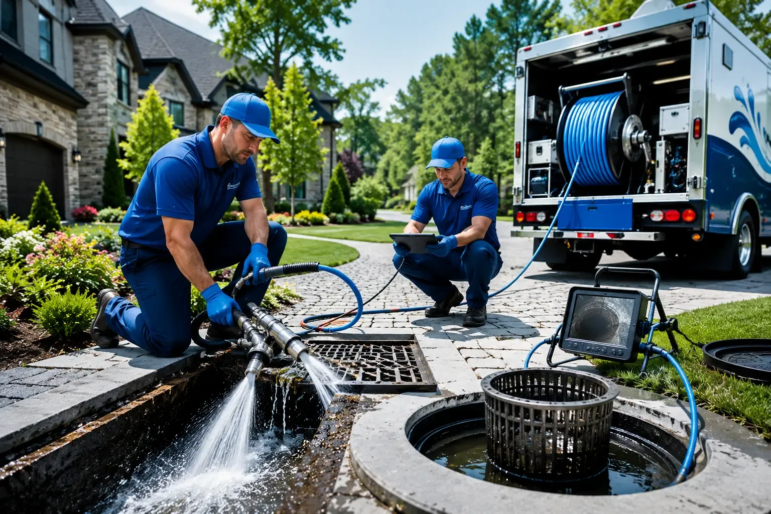 Local outdoor drain cleaning professionals in Denmark, IA