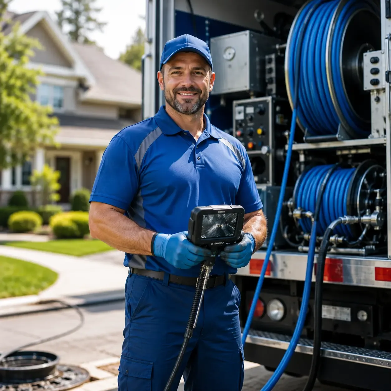 Local outdoor drain cleaning specialists in Denmark, IA